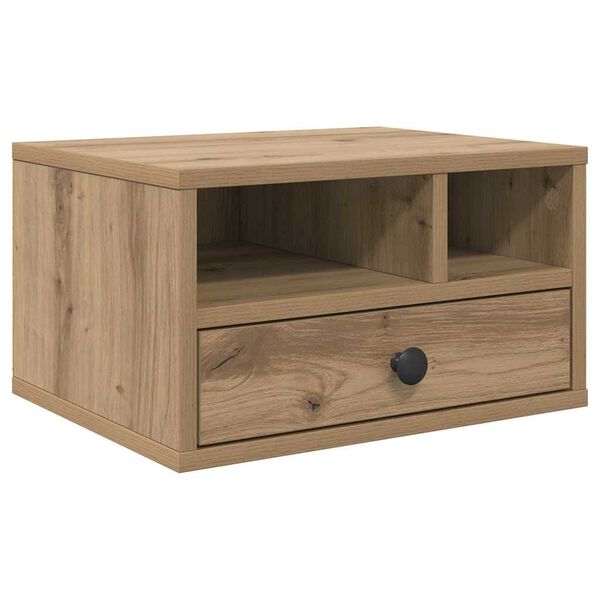 vidaXL Druckerst&auml;nder Artisan-Eiche 40 x 32 x 24 cm Holzwerkstoff