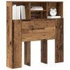 vidaXL Kopfteil Schrank Altholz 100 x 19 x 103,5 cm Holzwerkstoff
