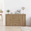 vidaXL Sideboard Artisan-Eiche 120 x 36 x 69 cm Holzwerkstoff