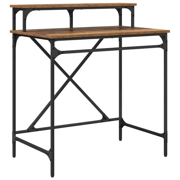 vidaXL Schreibtisch Altholz 80 x 50 x 90 cm Holzwerkstoff