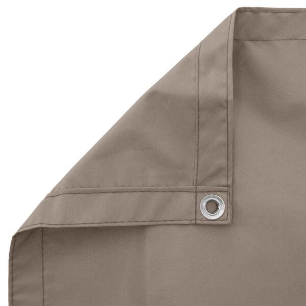 vidaXL Balkonsichtschutz Taupe 110 x 300 cm Oxford-Stoff