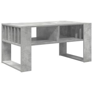 vidaXL Couchtisch Beton Grau 92 x 49,5 x 45 cm Holzwerkstoff