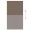 vidaXL Verdunkelungsrollo 104,4 x 175 cm, Stoffbreite 100 cm, Kaffeebraun