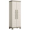 Keter Lagerschrank mit Einlegeb&ouml;den Excellence Beige und Taupe 182 cm