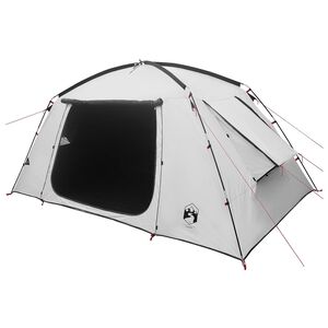 vidaXL H&uuml;tten-Zelt mit Dach Wei&szlig; Blackout 400 x 210 x 180 cm Polyester