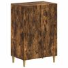 vidaXL Schuhschrank DELFT 59,5 x 39,5 x 90 cm Holzwerkstoff Raucheiche
