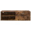 vidaXL Holzschrank Geräucherte Eiche 100,5 x 39 x 30 cm Holzwerkstoff