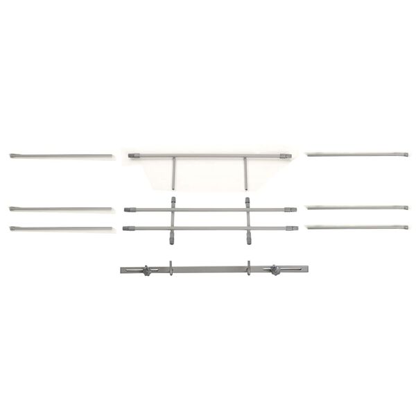 Worldwise Auto-Hundegitter K9K Aluminium Silbern
