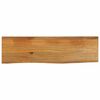 vidaXL Tischplatte mit Baumkante 120x20x3,8 cm Massivholz Mango