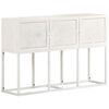 vidaXL Sideboard 115x30x76 cm Mango Massivholz