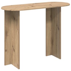 vidaXL Konsolentisch Artisan-Eiche 100 x 39,5 x 75 cm Holzwerkstoff