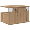 vidaXL Schwebender Nachttisch 2 pcs Artisan-Eiche 40 x 31 x 28 cm