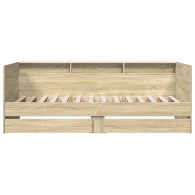 vidaXL Tagesbett mit Schubladen Sonoma-Eiche 90x190 cm Holzwerkstoff
