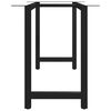 vidaXL Esstischbeine H-Rahmen 160 x 70 x 72 cm