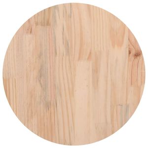 vidaXL Tischplatte &Oslash;40x2,5 cm Massivholz Kiefer