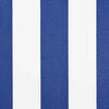 vidaXL Einziehbare Markise Blau und Wei&szlig; 350 x 250 cm