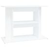 vidaXL Aquariumst&auml;nder Wei&szlig; 80x35x60 cm Holzwerkstoff