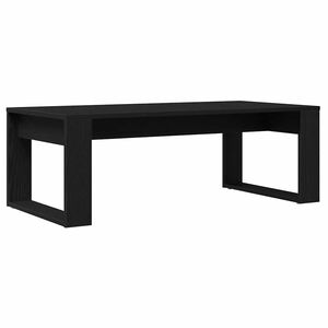 vidaXL Couchtisch Schwarz Eichen-Optik 102 x 50 x 35 cm Holzwerkstoff