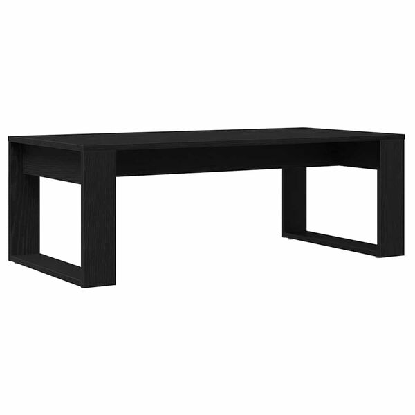 vidaXL Couchtisch Schwarz Eichen-Optik 102 x 50 x 35 cm Holzwerkstoff