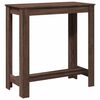 vidaXL Bartisch Braun Eichen-Optik 102x50x103,5 cm Holzwerkstoff