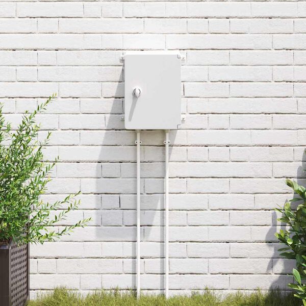 vidaXL Steuerungsschrank Grau 47 x 20 x 60 cm ABS Kunststoff