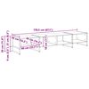 vidaXL TV-Schr&auml;nk Sonoma 170,5 x 36 x 30,5 cm Holzwerkstoff
