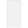 vidaXL Kosmetikschrank Weiß 80x40x75 cm Holzwerkstoff