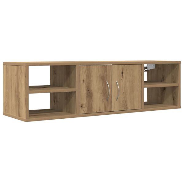 vidaXL Wandschrank Artisan-Eiche 101x30x29 cm Holzwerkstoff