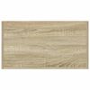 vidaXL Badezimmerschrank Sonoma-Eiche 60x33x80 cm Holzwerkstoff