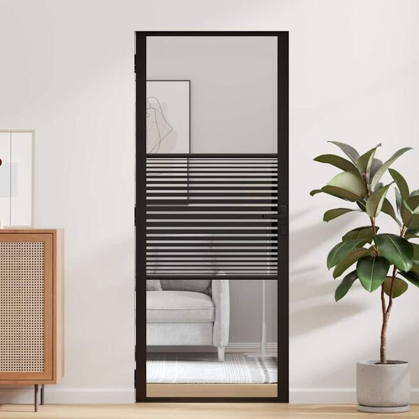 vidaXL Innentür Schwarz 83 x 201.5 cm