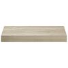 vidaXL Schwebende Wandregale 4 Stk. Eichefarben 40x23x3,8cm MDF