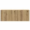 vidaXL 6-tlg. TV-Schrank-Set Wandmontage Artisan-Eiche Holzwerkstoff