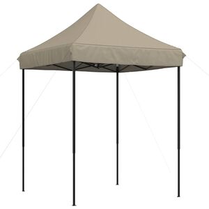 vidaXL Partyzelt Taupe Oxford-Stoff