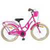 vidaXL Kinderfahrrad 20 Zoll f&uuml;r 6-11 Jahre alt Dunkelrosa