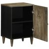 vidaXL Badschrank 38x33x58 cm Massivholz Mango