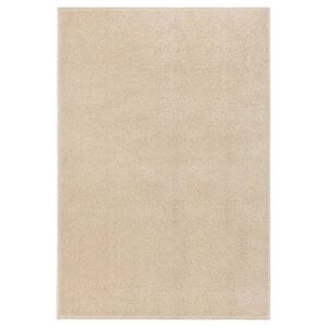 vidaXL Teppich Kurzflor 160x230 cm Beige