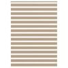 vidaXL Doppelrollo Sandbraun 160x230 cm Stoffbreite 155,9 cm Polyester