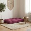 vidaXL Pallet Sofa Kissen Kastanienbraun 120 x 80 x 12 cm Stoff