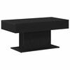 vidaXL Couchtisch Schwarz Eichen-Optik 96 x 50 x 45 cm Holzwerkstoff