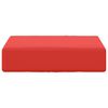 vidaXL Sitzkissen f&uuml;r Outdoor Rot 40 x 40 x 8 cm 100 % Polyester