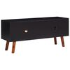 vidaXL TV-Schrank 110x35x50 cm Massivholz Akazie und MDF
