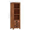 vidaXL Highboard mit 3 Schubladen 40x30x130 cm Massivholz Mango