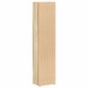 vidaXL CD-Regale 2 Stk. Sonoma-Eiche 21x16x93,5 cm Holzwerkstoff