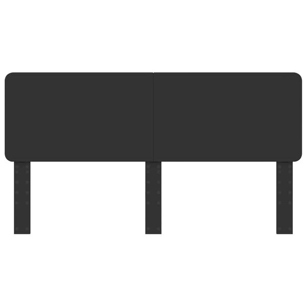 vidaXL Kopfteil Schwarz Eichen-Optik 200 cm Holzwerkstoff