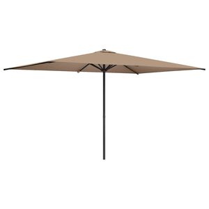 vidaXL Gartensonnenschirm Rechteckig 2 x 3 m Polyester Taupe
