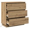 vidaXL Nachttisch Artisan-Eiche 71 x 34,5 x 75 cm Holzwerkstoff