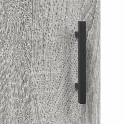 vidaXL Sideboard Grau Sonoma 100x36x60 cm Holzwerkstoff