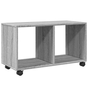 vidaXL Rollschrank Grau Sonoma 72x33x42,5 cm Holzwerkstoff