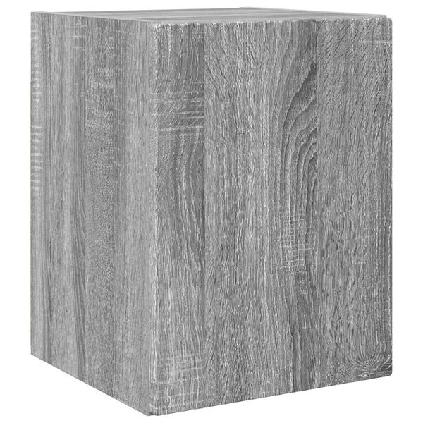vidaXL TV-Wandschrank Graues Sonoma 30 x 31 x 40 cm Holzwerkstoff