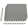 vidaXL Pool Bodenschutzmatte 6 stk. Grau 2,16 m&sup2; EVA-Schaum